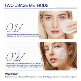 Morovan before and after comparison showing improved skin texture