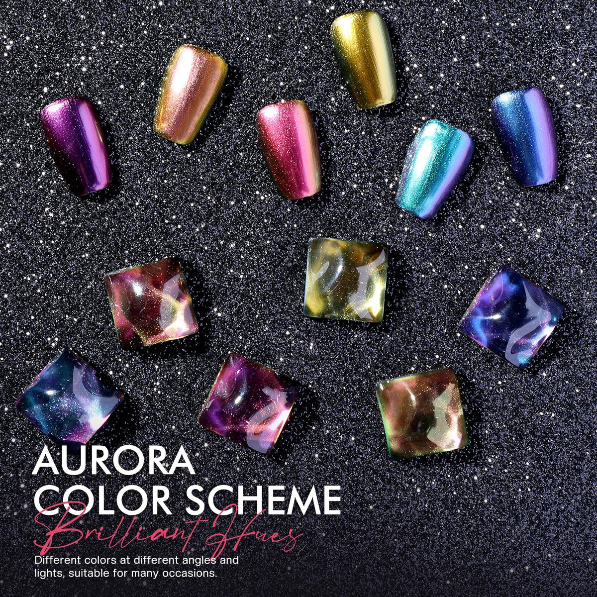 Morovan chrome texture closeup highlighting pigment shimmer and reflective depth