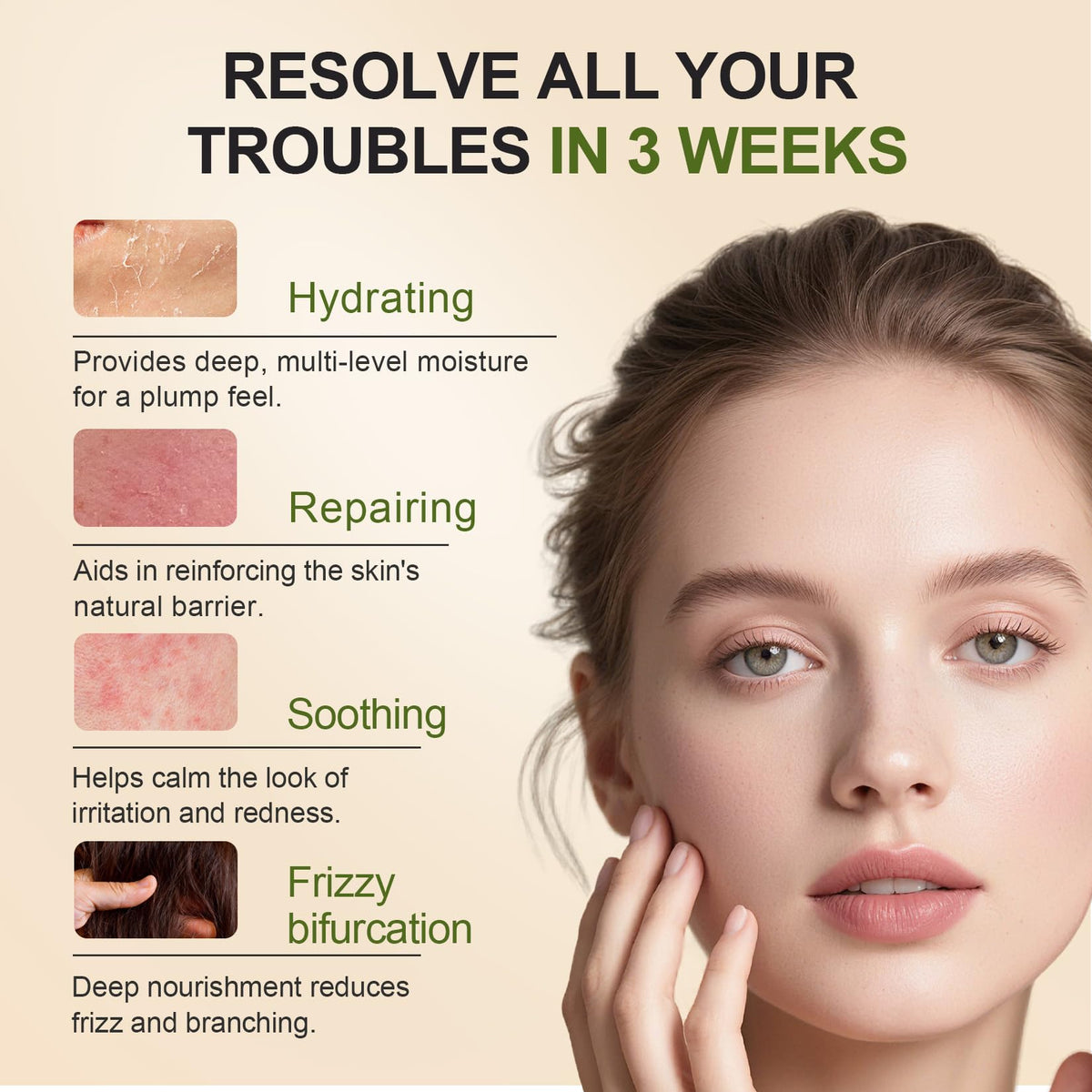 Morovan added to conditioner to nourish and reduce frizz