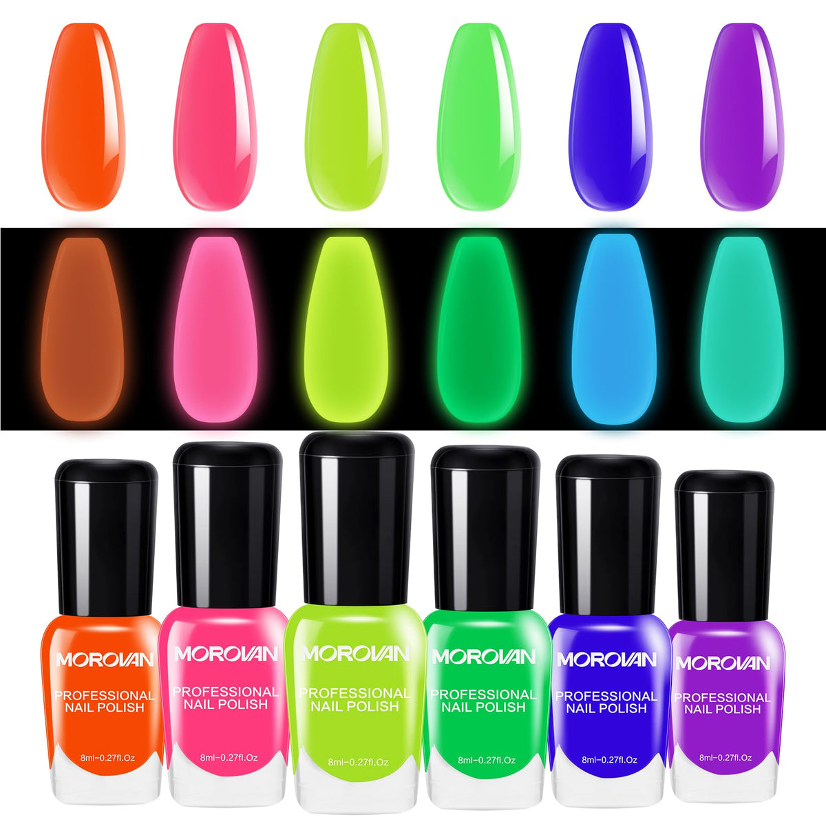 Morovan neon set front packaging showing vibrant bottles and gift-ready presentation