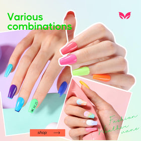 Morovan lifestyle desk setup with colors and tools illustrating easy DIY manicures and gifts