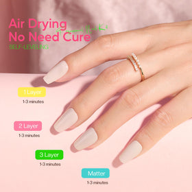 morovan nail art application in use demonstrating fast-dry convenience