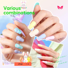 Morovan swatches on fingers demonstrating true shades and coverage