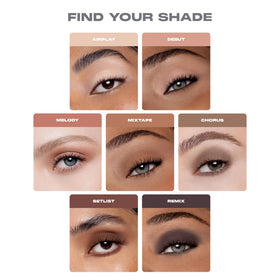 Morphe Airplay brush application showing professional blending and buildable pigment