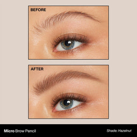 MORPHE close-up of retractable pointed tip creates precise hairlike strokes benefit