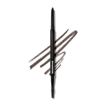 MORPHE front packaging showing Chocolatte Mousse shade and dual-ended tool benefit