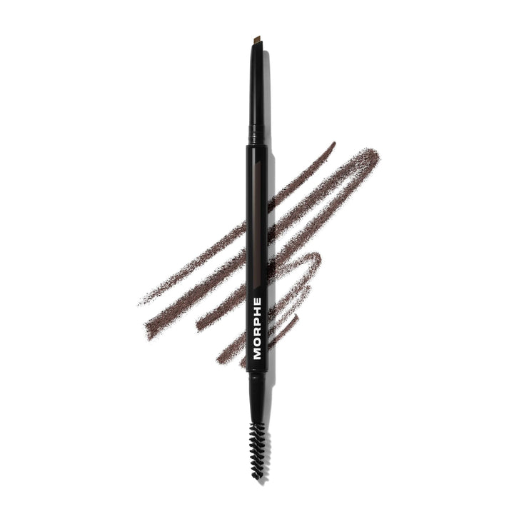 MORPHE front packaging showing Chocolatte Mousse shade and dual-ended tool benefit
