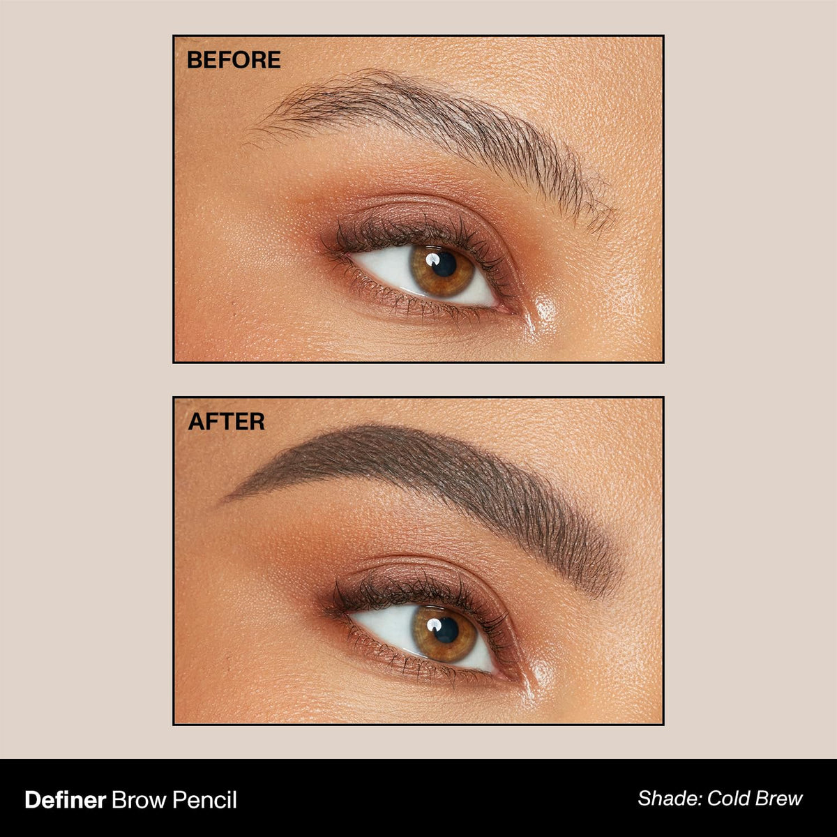 Morphe definer close-up of slanted tip demonstrating precise shaping and control