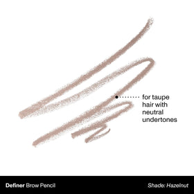 MORPHE spoolie brush detail showing bristles that blend pigment for a natural finish