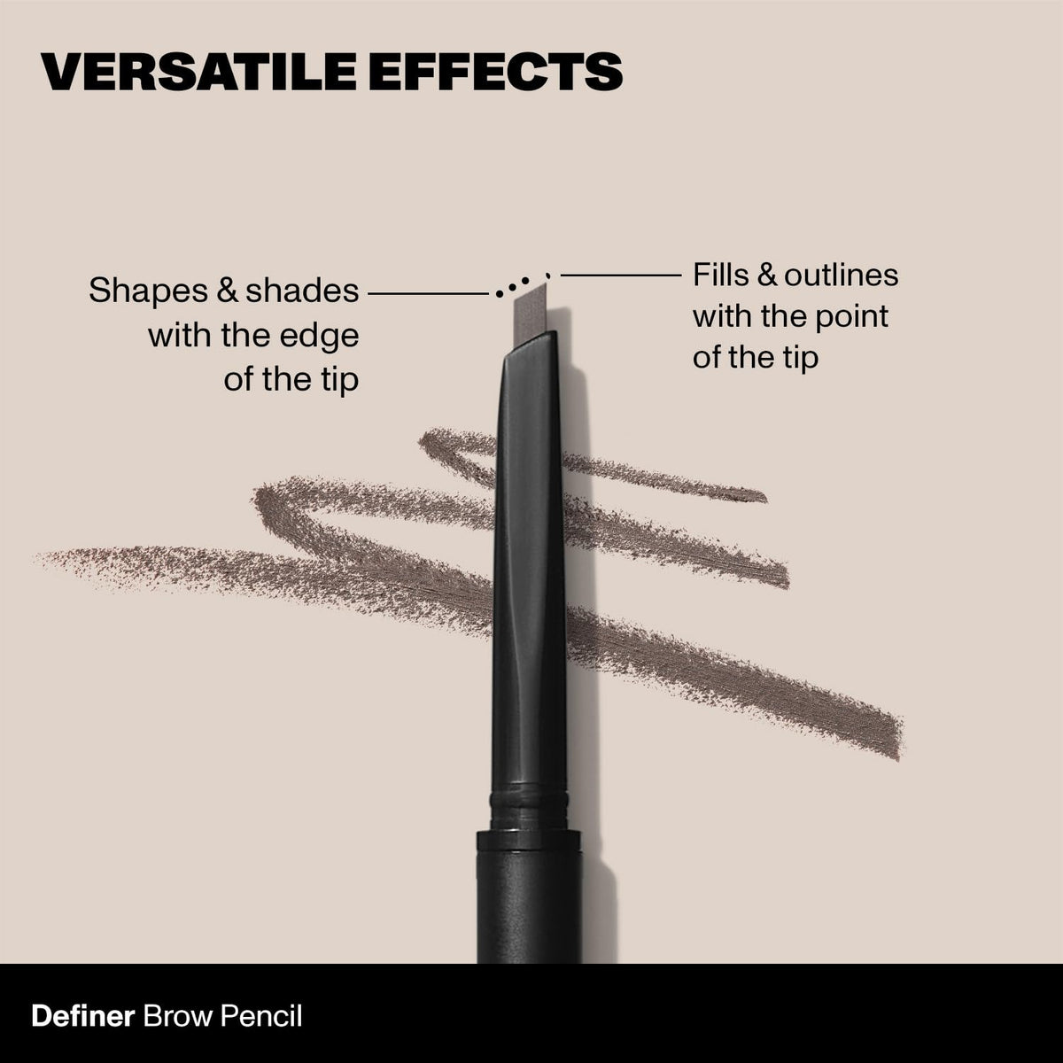MORPHE spoolie brush blending brow product for soft, diffused finish