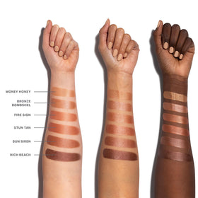 MORPHE application with sponge demonstrating seamless, streak-free blending