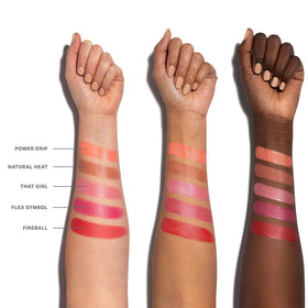 Morphe swatch on hand revealing true color payoff and blendable finish