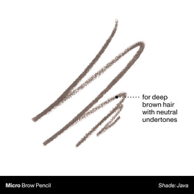 MORPHE spoolie close-up blending pigment through brow hairs — soft natural finish benefit