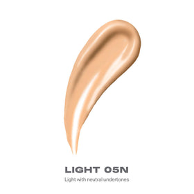 Morphe Lightform pump dispenser highlighting easy one-pump dosing for precise application