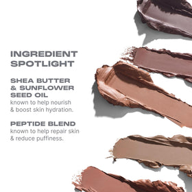 MORPHE Melody applied with brush for precise placement and buildable intensity