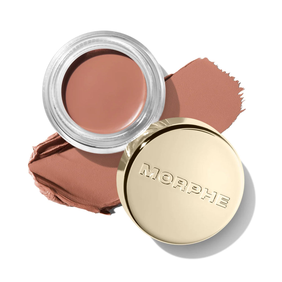 MORPHE Melody front jar showing compact cream-to-powder and travel-friendly size