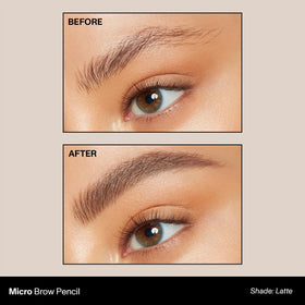 MORPHE pointed tip close-up for ultra-precise hairlike strokes benefit