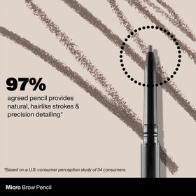 MORPHE before and after brow comparison illustrating natural definition and buildable coverage