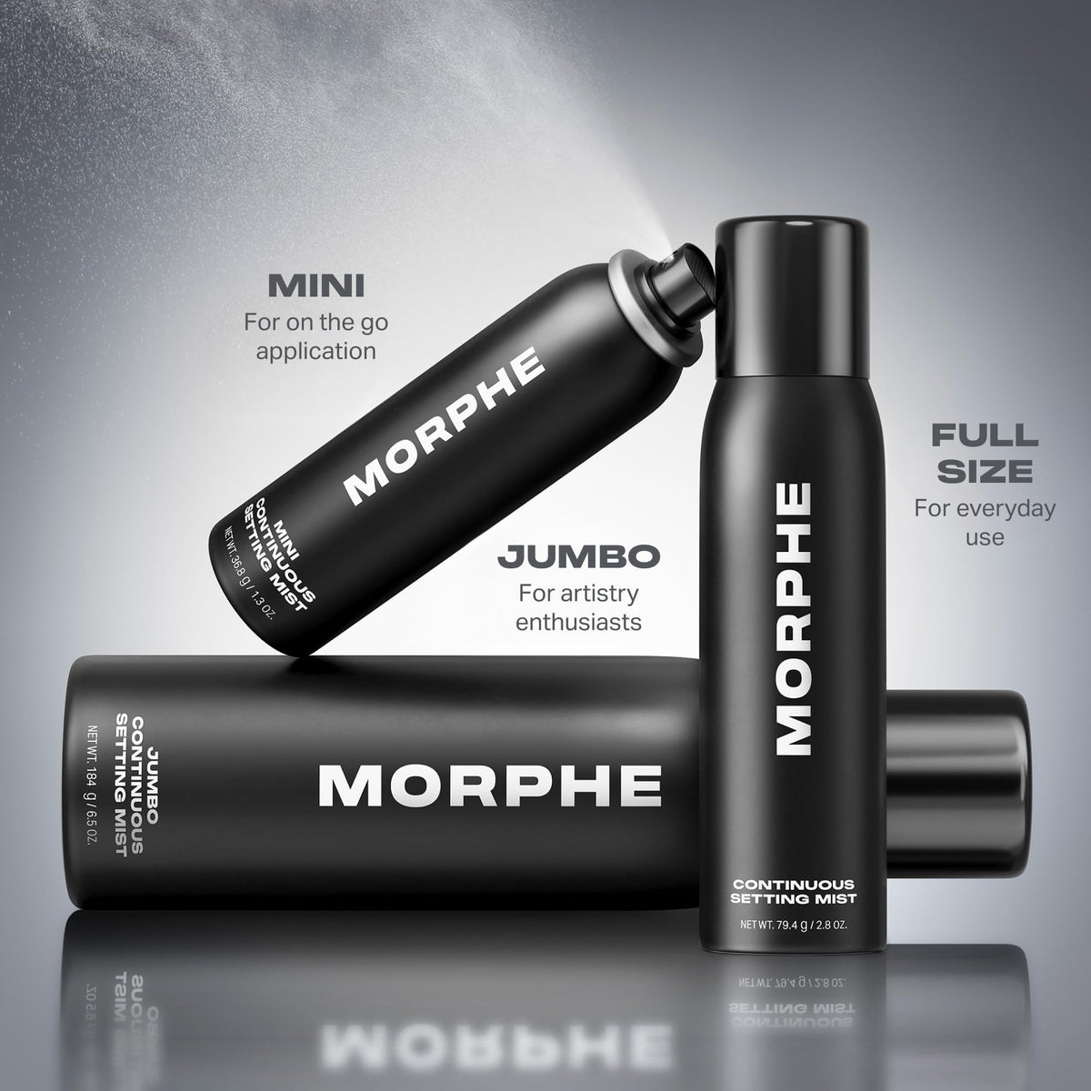 Morphe mini in hand scale demonstrating small size and easy portability
