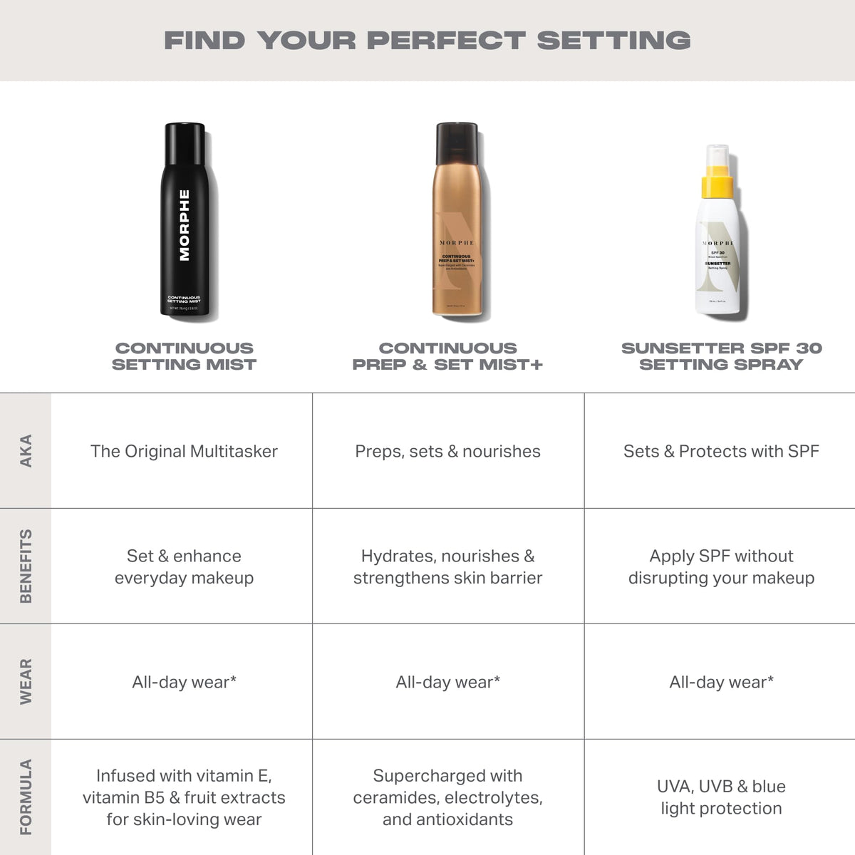 Morphe mini next to travel kit illustrating carry-on friendly size and professional use