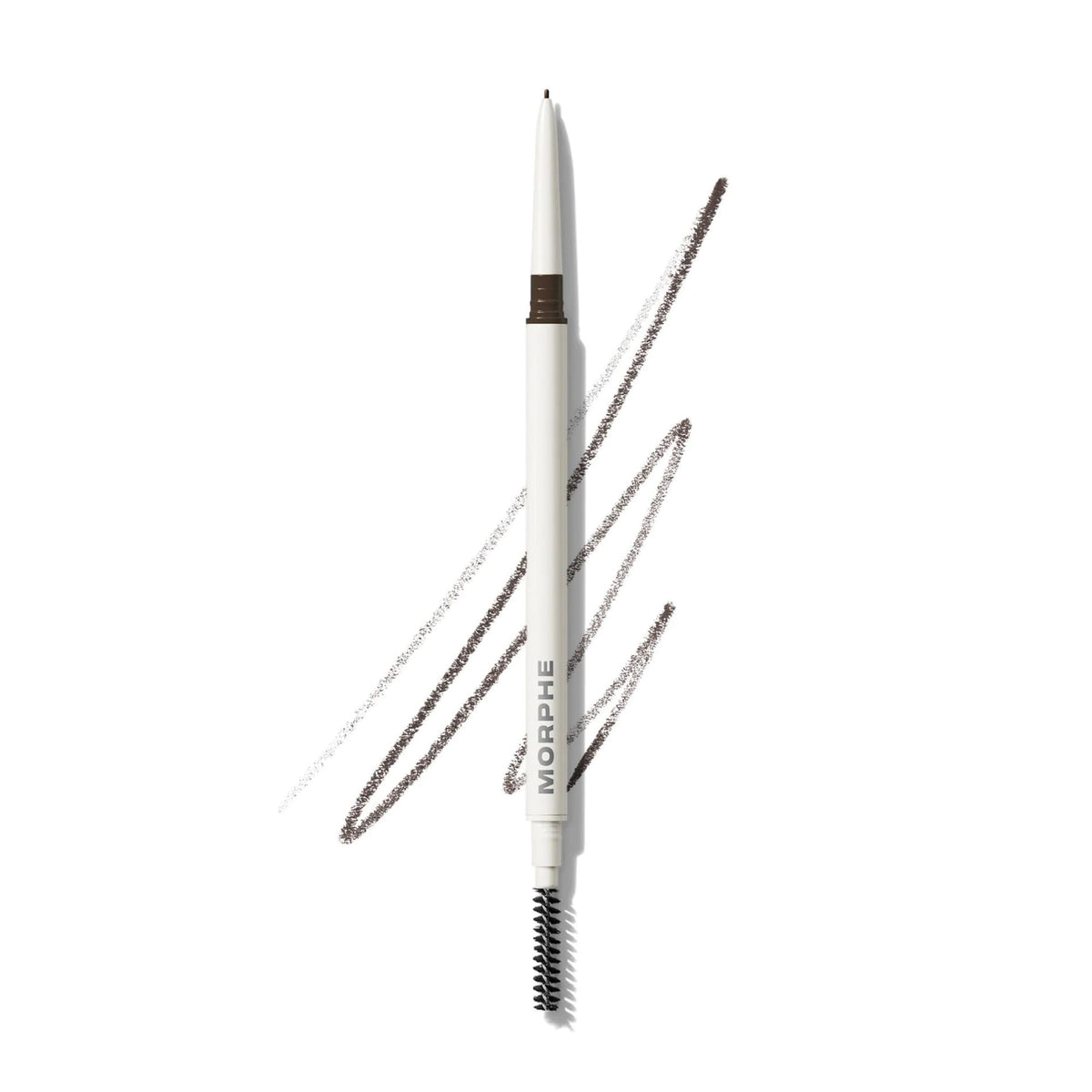 Morphe front packaging showing compact pencil and cap, easy travel