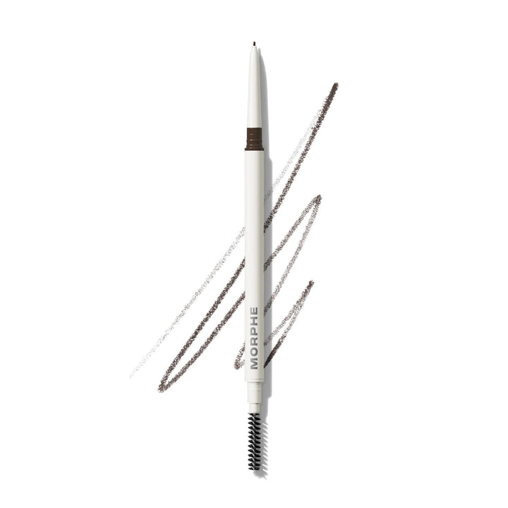 Morphe front packaging showing compact pencil and cap, easy travel