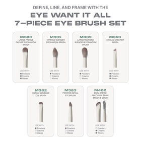 MORPHE outer spice size comparison next to a brush showing compact portability