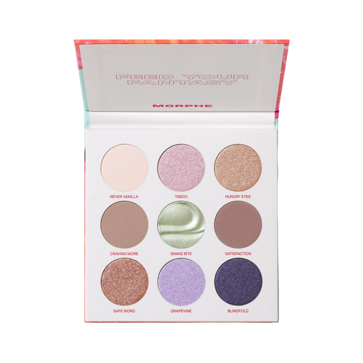 MORPHE front view of closed palette showing compact design and branding