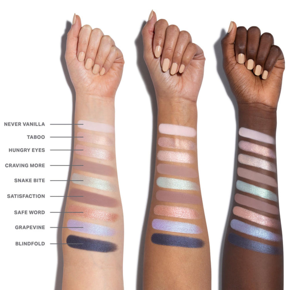 MORPHE palette staged on vanity to inspire versatile everyday and editorial looks