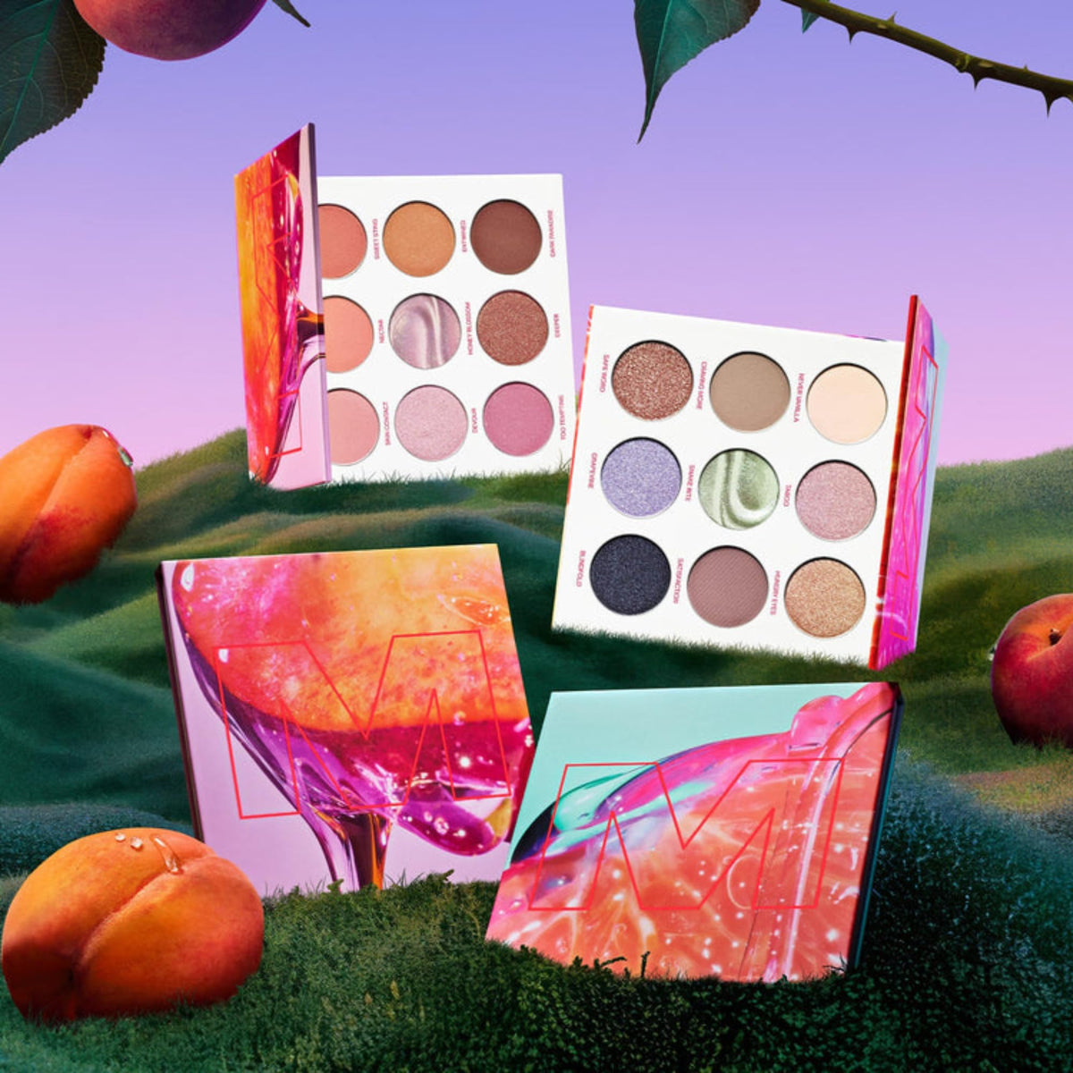MORPHE palette in hand for size comparison and easy portability benefit