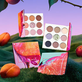 MORPHE palette in hand for size comparison and easy portability benefit