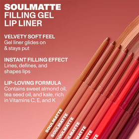 MORPHE swatch texture showing velvety matte finish and even color payoff