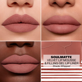MORPHE model wearing Soulmatte showcasing long-lasting matte color
