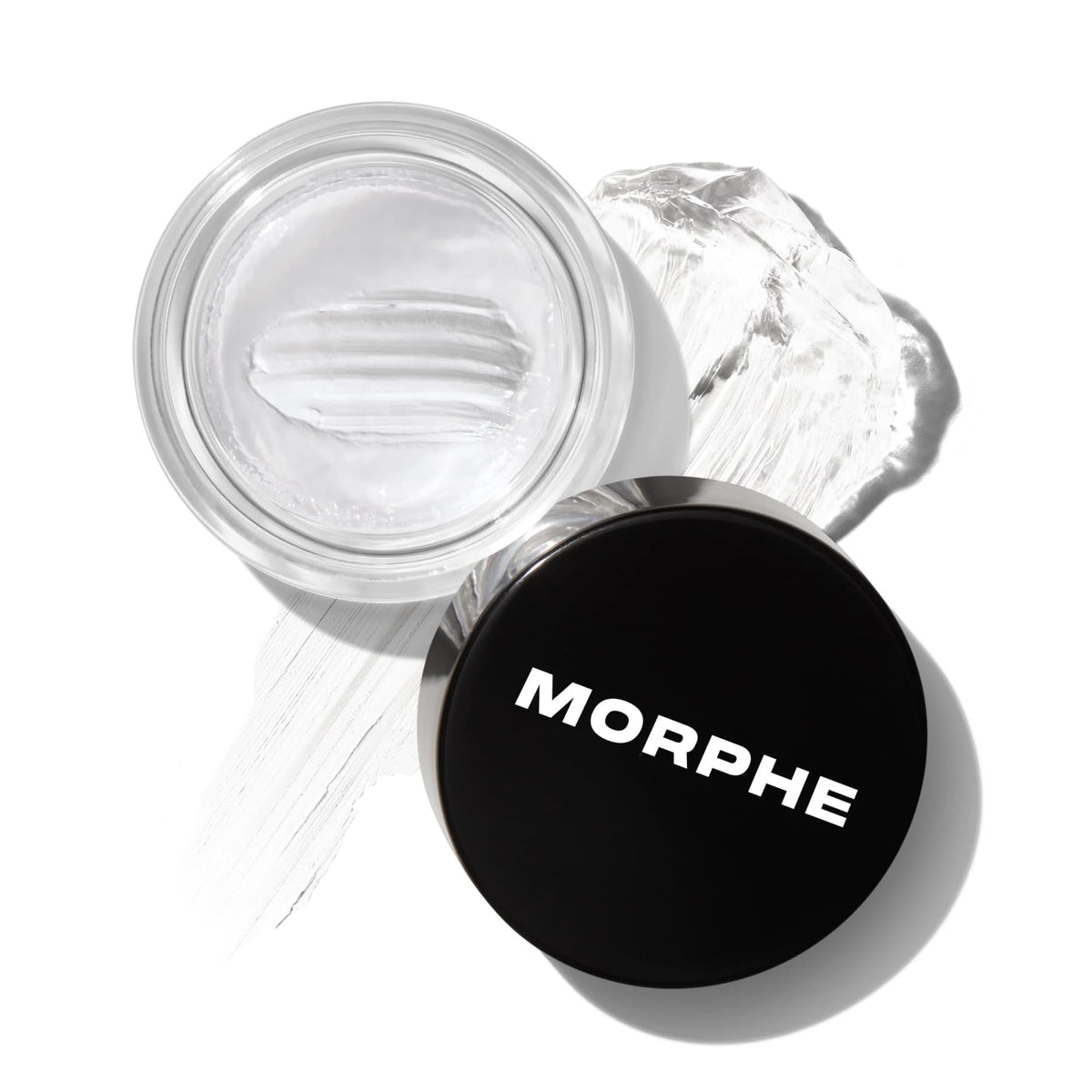 Morphe product front packaging showing clear brow wax for precise sculpting