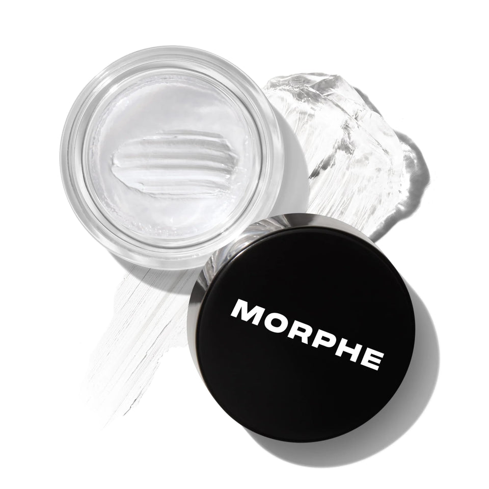 Morphe product front packaging showing clear brow wax for precise sculpting