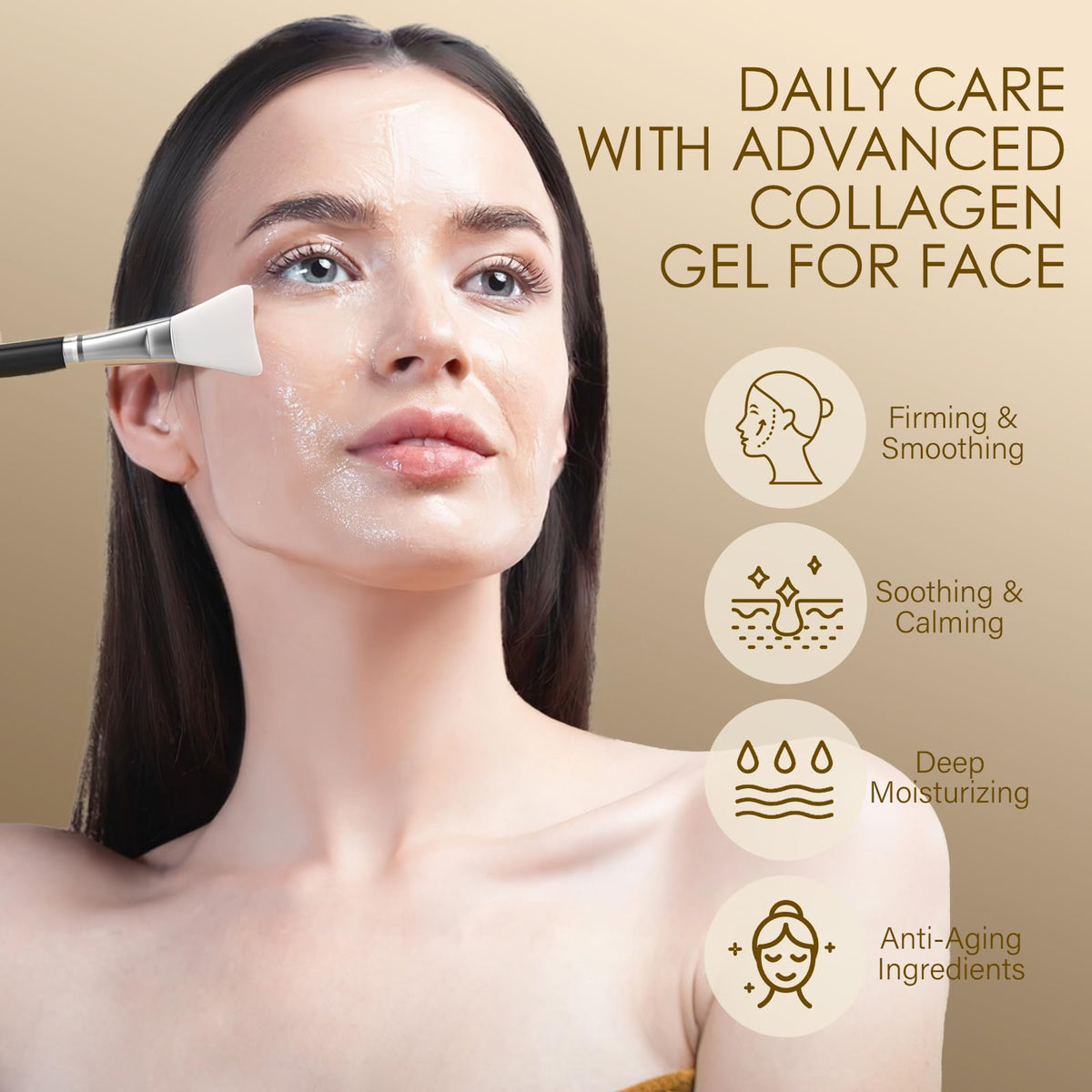 MOSRROU gel in use with a microcurrent device for better glide and conductivity