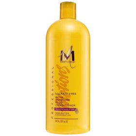 Motions front packaging shows 32 oz bottle and moisturizing benefits