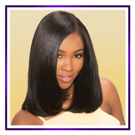 Motions conditioner in hand smoothing wet hair for easier detangling