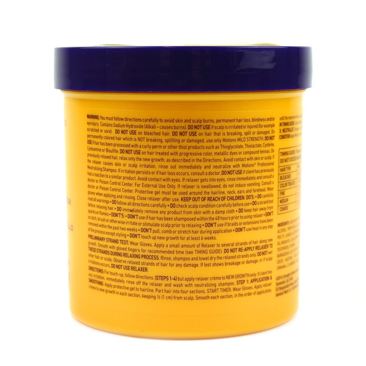 Motions open jar with visible product giving ready-to-use convenience