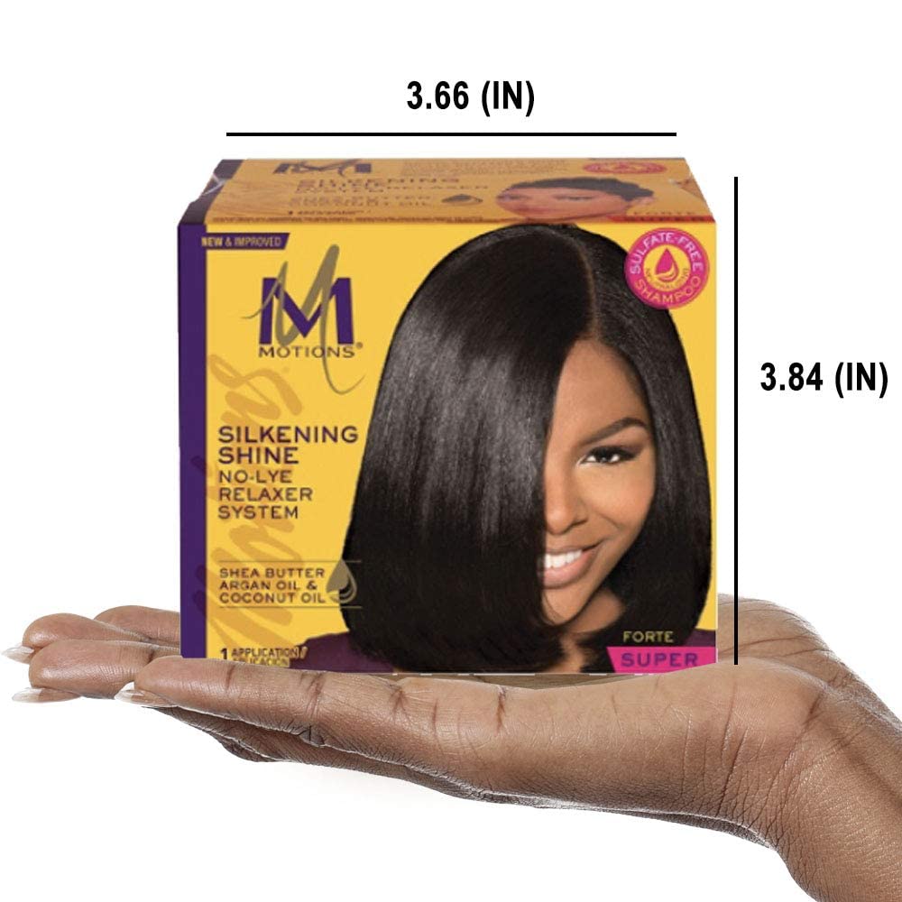 Motions jar in hand demonstrating 15 oz size for home or salon use