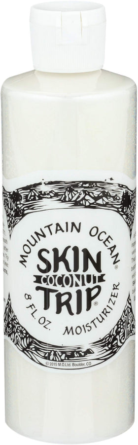 Mountain Ocean front label showing brand and 8 fl oz size for clear identification