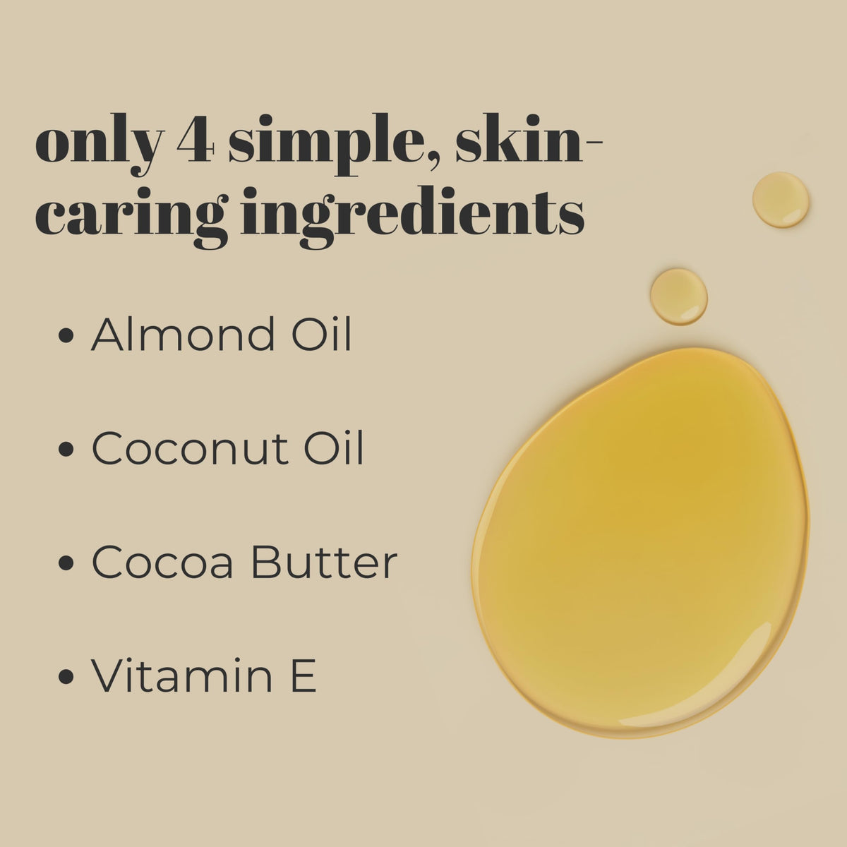 Mountain Ocean hand applying oil to skin demonstrating massage and hydration benefit