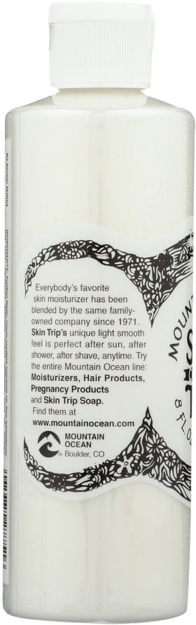 Mountain Ocean ingredients flatlay with coconut and aloe to show natural actives