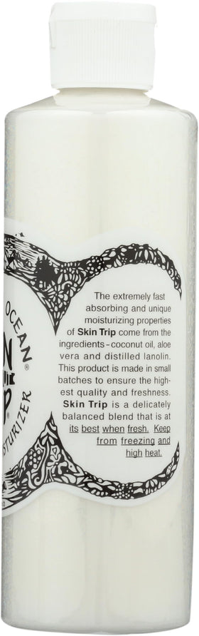 Mountain Ocean label close-up showing ingredient list and transparency benefit