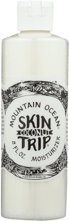 Mountain Ocean front bottle showing clean label and size, highlights lightweight benefit