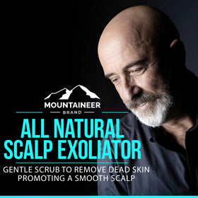 Mountaineer Brand scrub texture close-up revealing natural abrasives and smoothing benefit