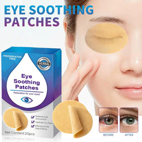 MOXJIN individually wrapped eye patch open to show hygienic single use
