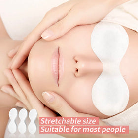 MoyRetty eye cover in use during a facial for hygienic protection