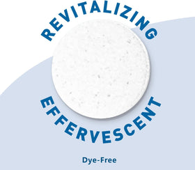M PAIN MANAGEMENT TECHNOLOGIES tablet fizzing in water demonstrating fast dissolution
