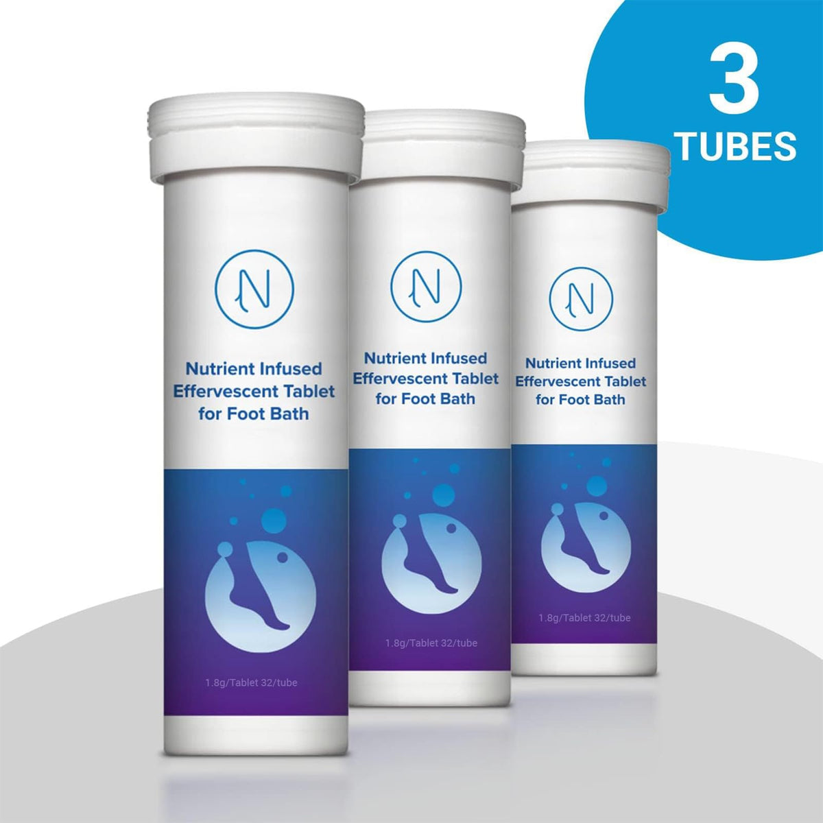 M PAIN MANAGEMENT TECHNOLOGIES single effervescent tablet close-up showing texture and size